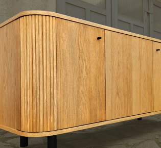 Tischlerei Sebastian Schramm, Dresden Neustadt – Sideboard als HiFi-Möbel