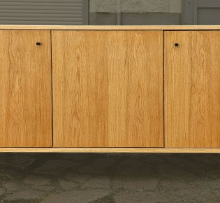 Tischlerei Sebastian Schramm, Dresden Neustadt – Sideboard als HiFi-Möbel