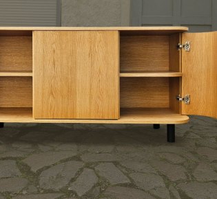 Tischlerei Sebastian Schramm, Dresden Neustadt – Sideboard als HiFi-Möbel